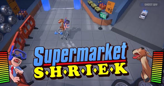 the hilarious physics game supermarket shriek is coming to pc and consoles in 2020