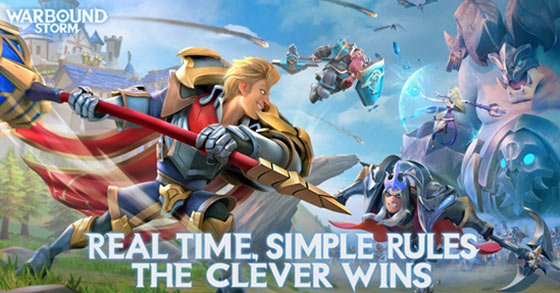 the rts game warbound storm is now available via google play in some regions in asia