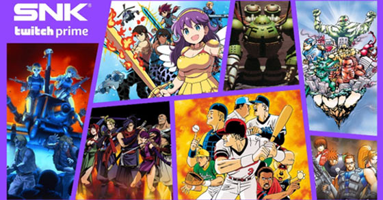 twitch prime is now offering seven popular snk games for free for a limited time