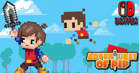 the charming retro-inspired platformer adventures of pip is coming to the nintendo switch on september 10th 2020