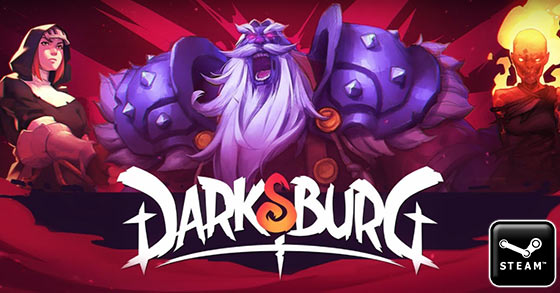the roguelite action game darksburg is launching fully via steam on september 23rd 2020