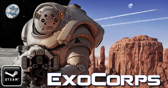 the sci-fi multiplayer shooter exocorps is coming to steam early access on september 17th
