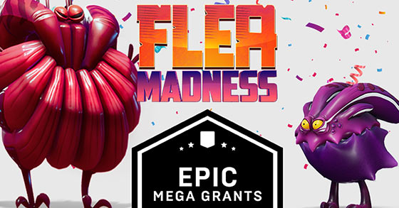 the upcoming fast-paced multiplayer brawler flea madness has just received an epic megagrant