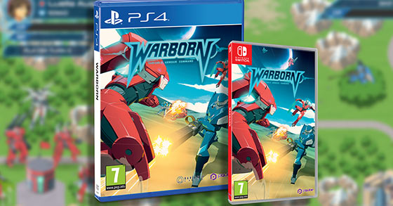 warborn is getting a physical release to the ps4 and nintendo switch on october 2nd 2020