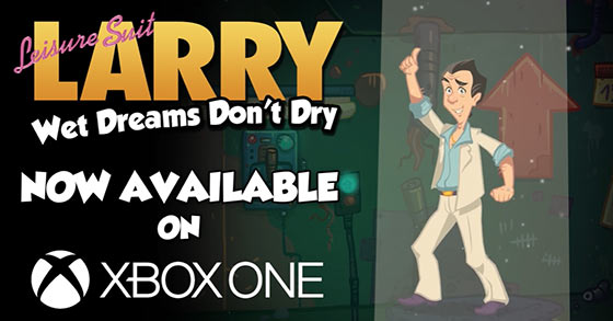 assemble entertainments leisure suit larry wet dreams dont dry is now available on the xbox one