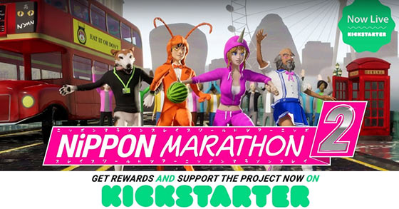 onion soup interactive has just kicked-off their kickstarter campaign for nippon marathon 2