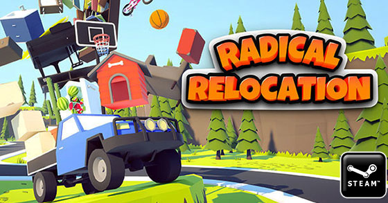the absurd physics-based puzzle game radical relocation is now available via steam