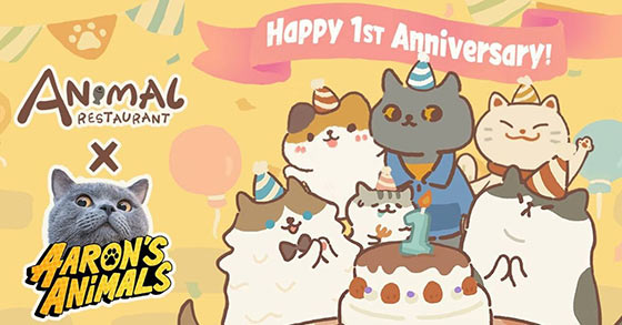 the animal-themed kingdom sim-animal restaurant has just announced its one-year anniversary event