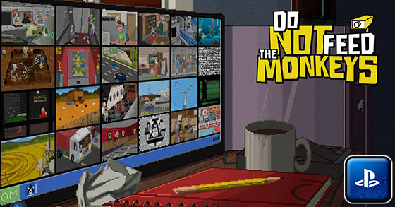 the award winning voyeur sim do not feed the monkeys is now available on the ps4