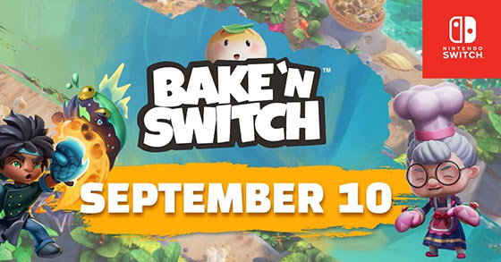 the couch co-op-and pvp party brawler bake n switch is coming to the nintendo switch on september 10th