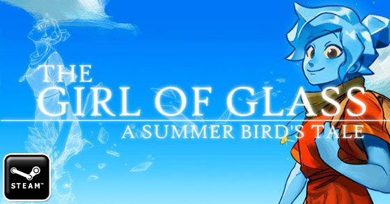 the cute adventure game the-girl of glass a summer birds tale is now available via steam