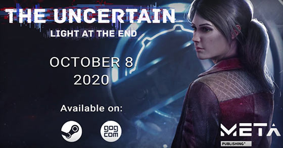 the dystopian sci-fi adventure the uncertain light at the end is coming to pc on october 8th 2020