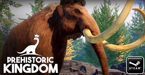 the extinct animals-themed theme-park sim prehistoric kingdom is coming to steam early access in q2 2021