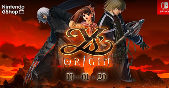 the retro-cult jrpg ys origin is coming to the nintendo switch on october 1st 2020