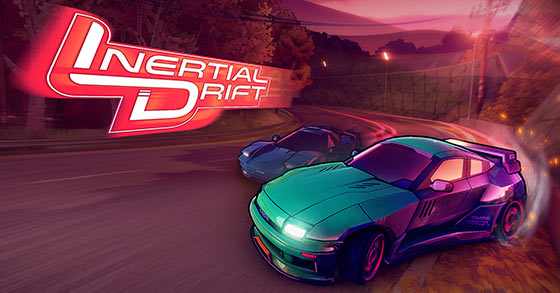 the twin-stick drift racer inertial drift is now available for pc ps4 and nintendo switch