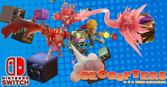 the unique ground bending platformer georifters is coming to the nintendo switch on september 18th