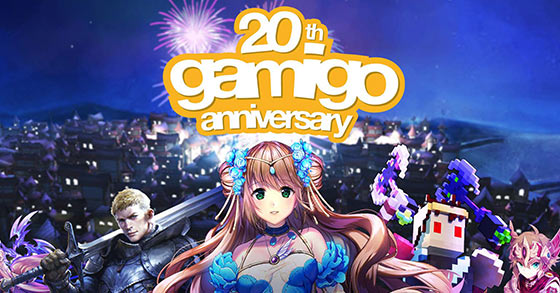 gamigo is celebrating its 20th-year anniversary with events in all of their games giveaways and much more