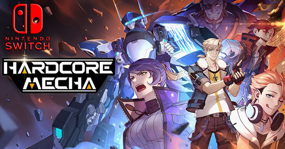 the 2d robo combat platformer hardcore mecha is coming to the nintendo switch on october 15th 2020