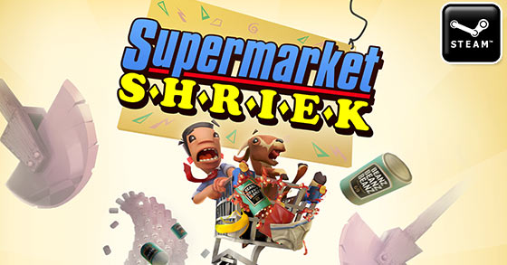 the chaotic couch co-op supermarket shriek has just released its time-limited demo via steam