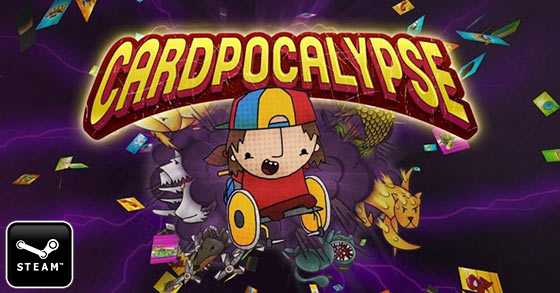 the collectible card game rpg cardpocalypse is now available via steam