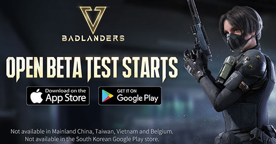 the competitive survival looter shooter badlanders is now available in open beta for mobile