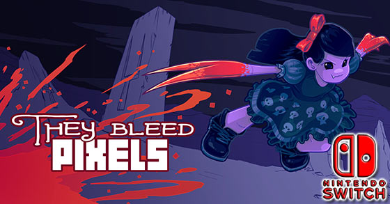 the difficult action platformer they bleed pixels is coming to the nintendo switch on october 22nd 2020