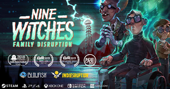 the occult adventure game nine witches family disruption is coming to pc and consoles on december 4th 2020