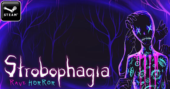 the psychedelic rave horror game strobophagia rave horror is coming to steam this fall