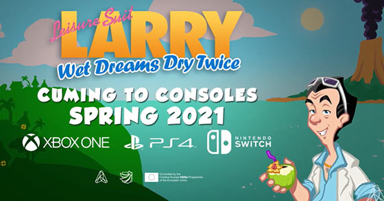 leisure suit larry wet dreams dry twice is coming to consoles next spring 2021