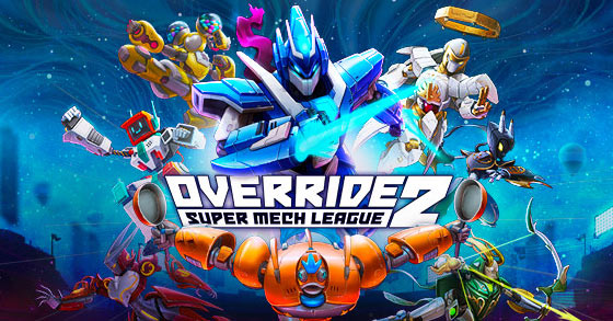 the competitive arena brawle roverride 2 super mech league is coming to pc and consoles on december 22nd 2020