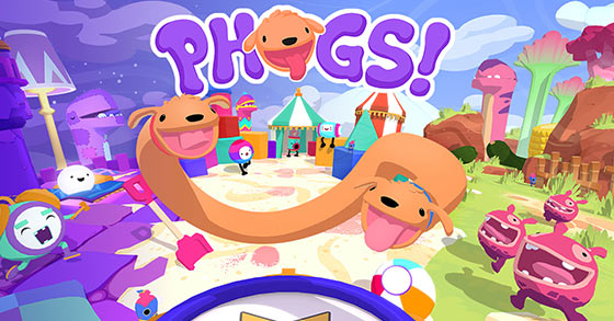 the double headed physic dog puzzler phogs is coming to pc and consoles on december 3rd 2020