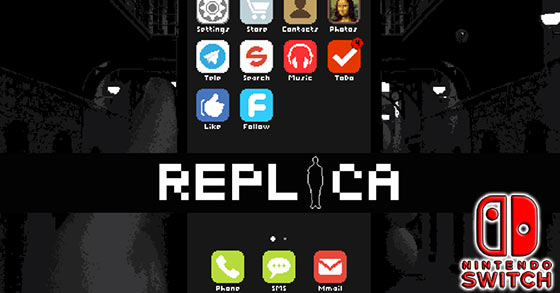 the political orwellian pixel adventure game replica is now available on the nintendo switch