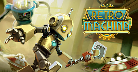 the retro futuristic action puzzle adventure game retro machina is coming to pc and consoles in early 2021
