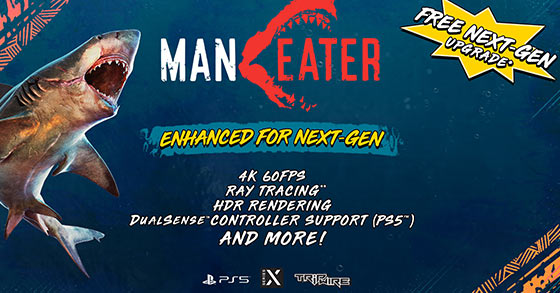 the shark-themed action rpg maneater is now available for xbox series x s consoles