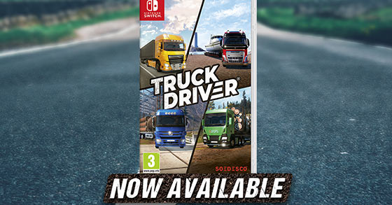 the truck driving sim truck driver is now available for the nintendo switch
