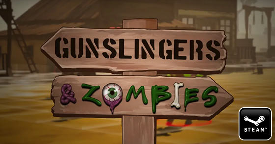the action adventure strategy game gunslingers and-zombies is coming to pc via steam on january 21st 2021