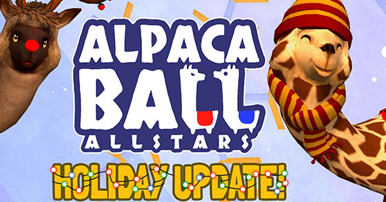 the arcade soccer game alpaca ball allstars has just released its holiday 2020 update