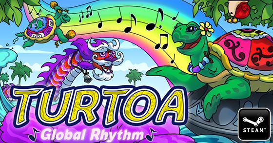 the beautiful aquatic world music game turtoa global rhythm is coming to steam in 2021