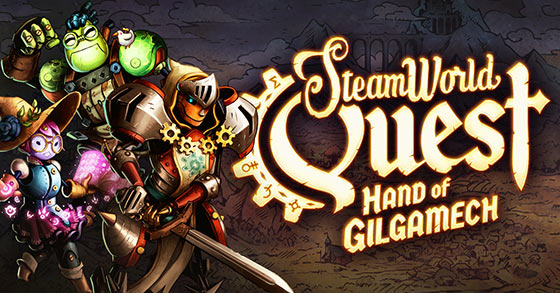 the card-based rpg steamworld quest hand of gilgamech is now available for ios devices