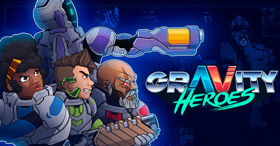 the chaotic 2d shooter gravity heroes is coming to pc and consoles on january 22nd 2021