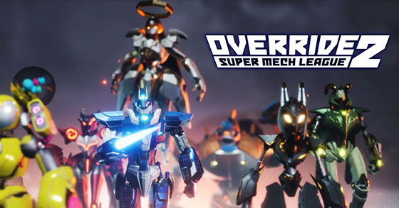 the competitive arena brawler override 2 super mech league is now available for pc and consoles