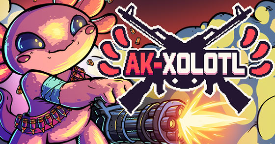 the cool looking indie battle arena shooter ak xolotl is coming to pc via steam in 2021