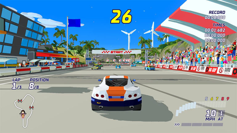 Hotshot Racing PC review - A competent racing game that leaves a lot to ...