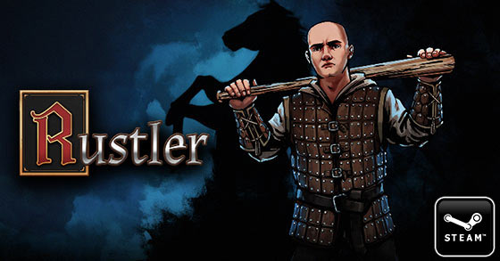 the gta2-like medieval themed-action rpg rustler is coming to steam early access on february 18th