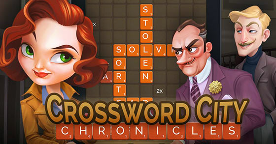 the puzzle adventure crime mystery game crossword city chronicles is now available for pc via steam