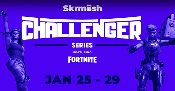 the skrmiish challenger series scs 2021 event is now live and open for fortnite pc players