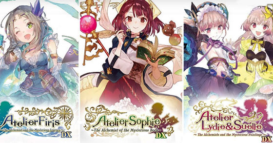 atelier mysterious trilogy deluxe pack is coming to pc ps4 and the nintendo switch on april 22nd 2021