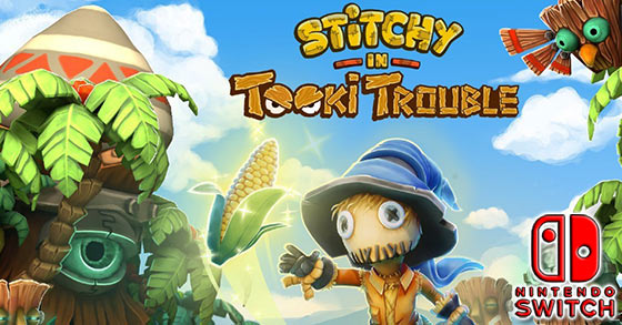 the charming side-scrolling platformer stitchy in tooki trouble has just been announced for the nintendo switch
