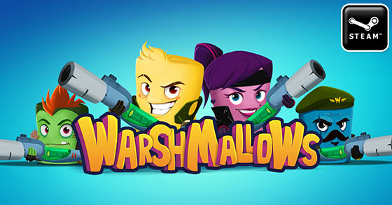 the cute online pvp arena-shooter warshmallows is coming to steam this march 2021