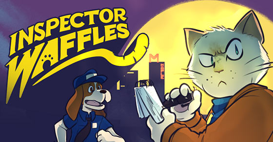 the detective adventure game inspector waffles is coming to pc on march 23rd 2021